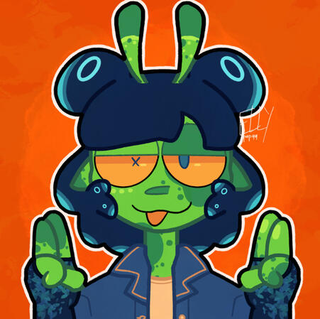 Alien Girl Headshot